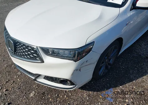 2020 Acura Tlx A-Spec/A-Spec W/Red Leather from USA, damaged, VIN 19UUB2F66LA005433